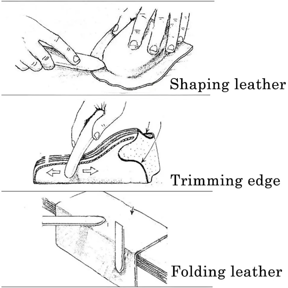 Leather Craft Edge Burnishing  - Leather Work In Art のレビューと価格