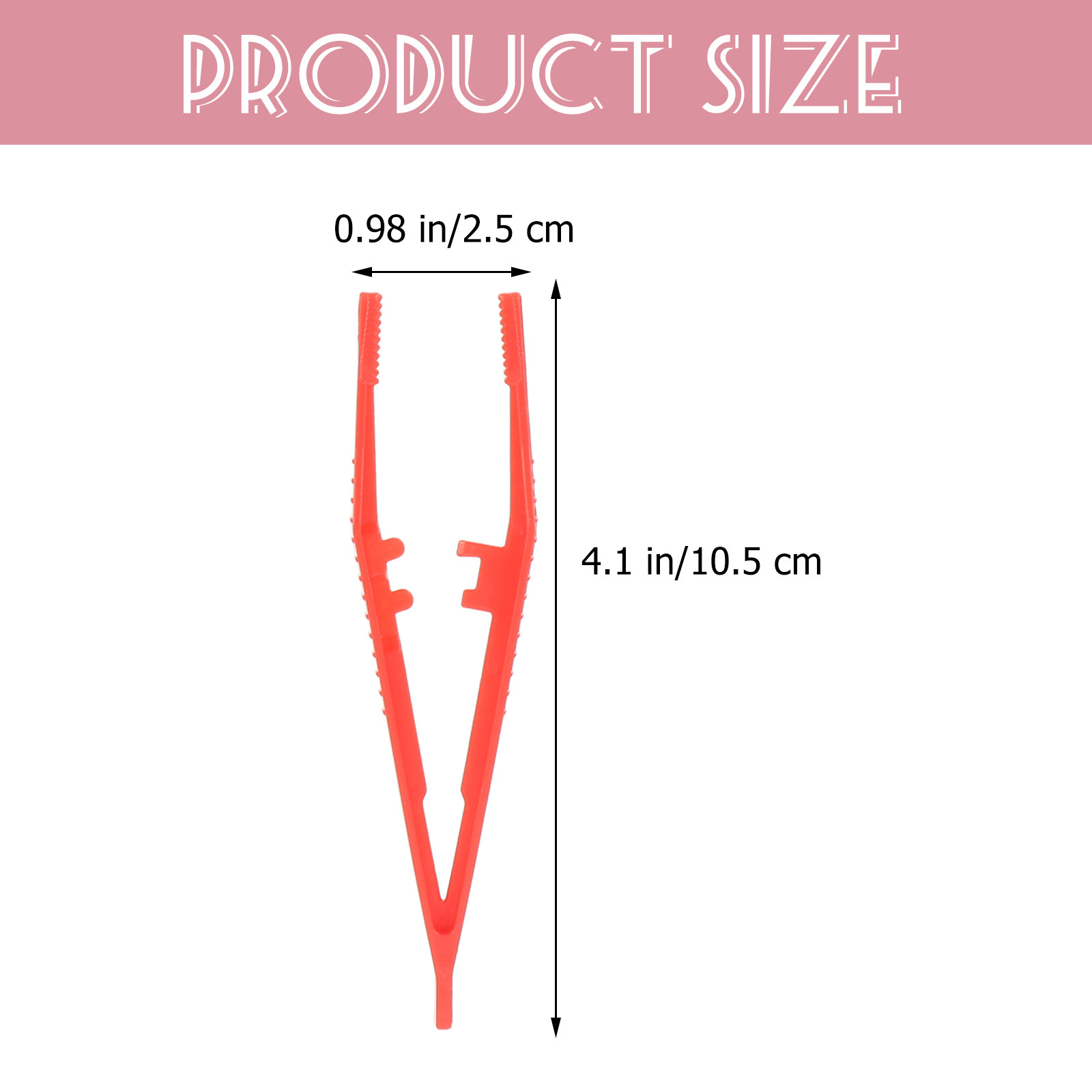 20Pcs Plastic Beads Tweezers f - Leather Work In Art のレビューと価格