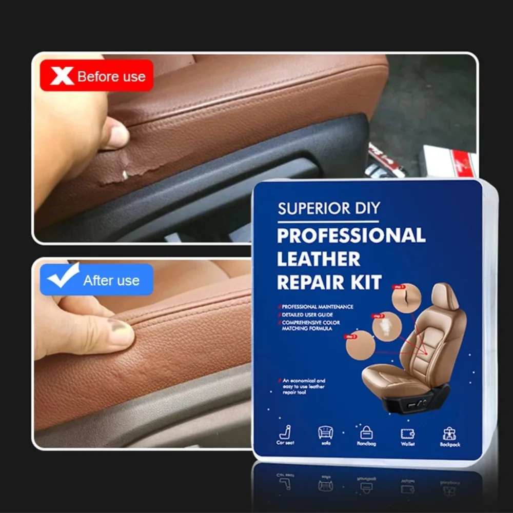 Car Leather Repair Tool Kit 7  - Leather Workshop のレビューと価格