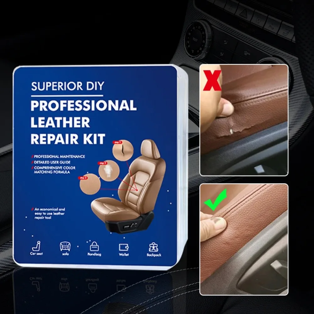 Car Leather Repair Tool Kit 7  - Leather Workshop のレビューと価格