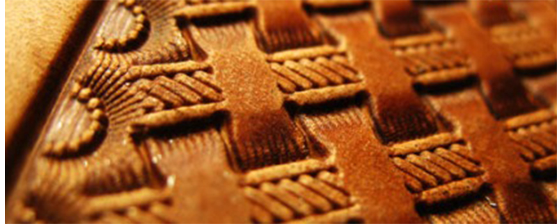 Woven pattern Hand-work unique - Unique Leather Work のレビューと価格