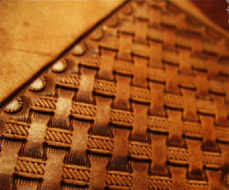 Woven pattern Hand-work unique - Unique Leather Work のレビューと価格