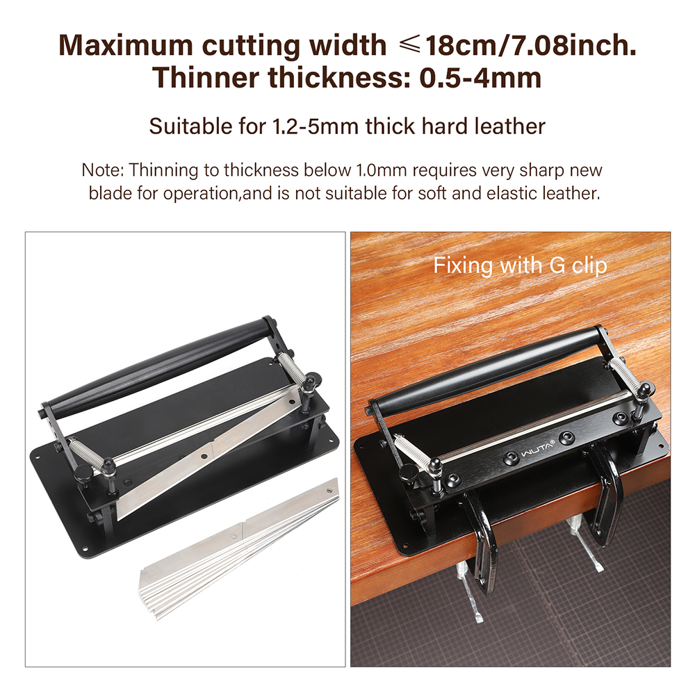 WUTA Manual Leather Skiving Ma - Skiver Leather Thin のレビューと価格