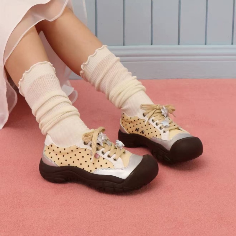 Women's Sneakers 2026 New Genu - Leatherwork Training のレビューと価格