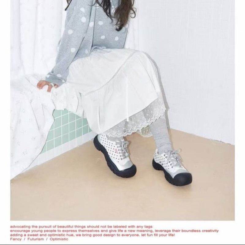 Women's Sneakers 2026 New Genu - Leatherwork Training のレビューと価格