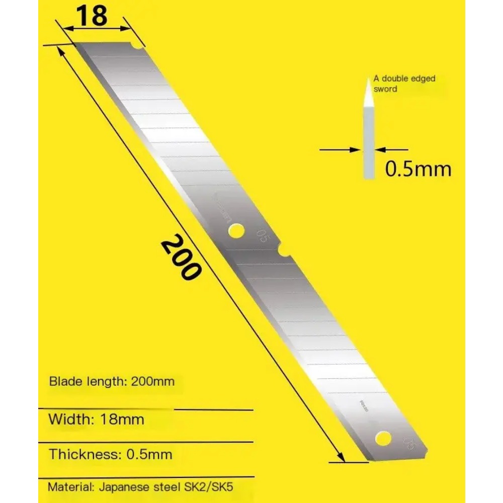200mm Extended Manual Leather  - Skiver Leather Thin のレビューと価格