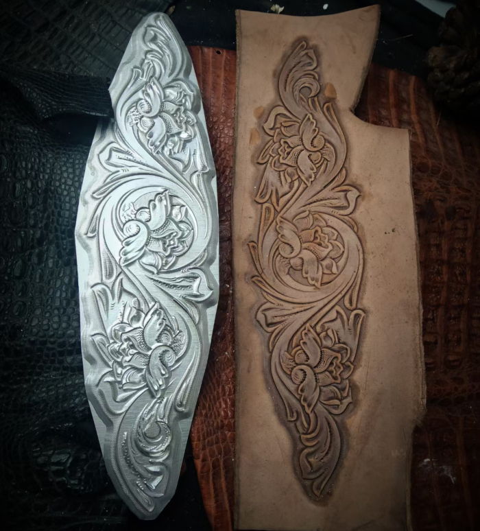 Tang dynasty flower design Han - Unique Leather Work のレビューと価格