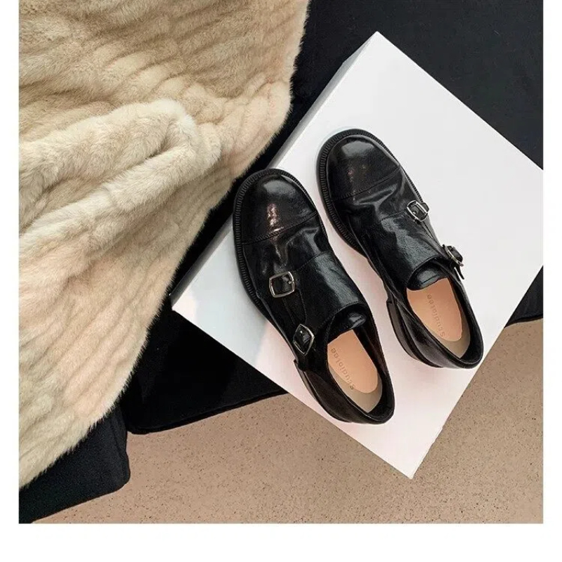 2025 Women's  Leather Loafers  - Leather Work Flats Women のレビューと価格