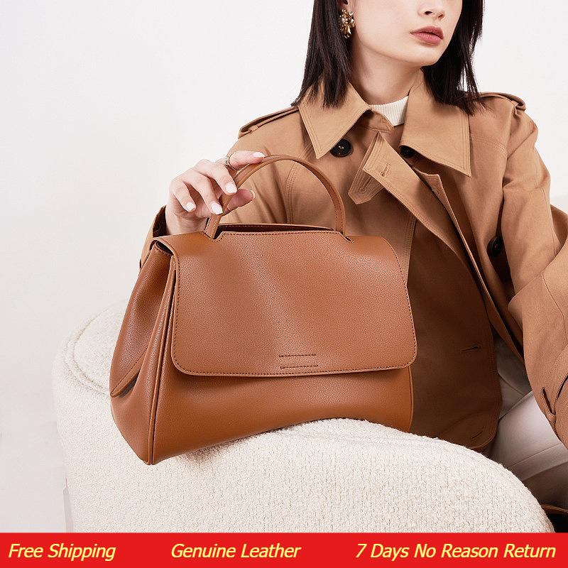 сумка tote luxury women's hand - Leather Workshop のレビューと価格