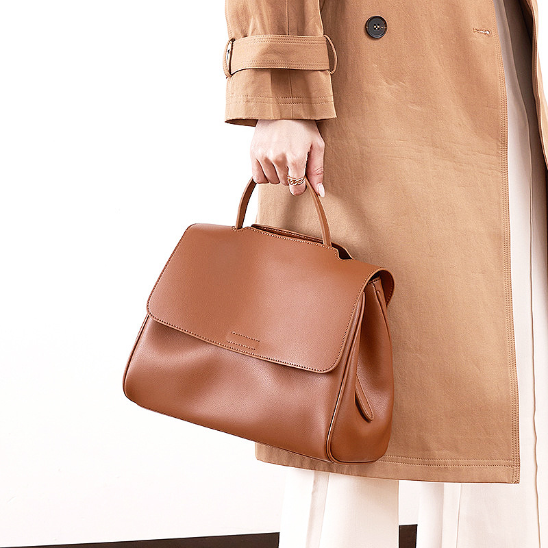сумка tote luxury women's hand - Leather Workshop のレビューと価格