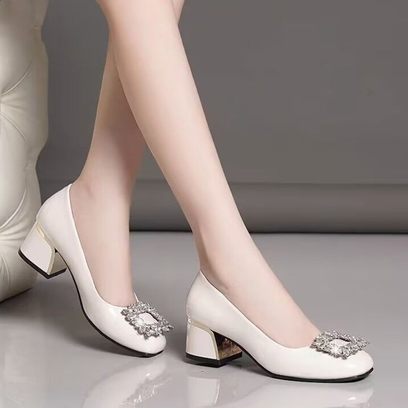 2026 Spring Summer New Women's - Leather Work Flats Women のレビューと価格