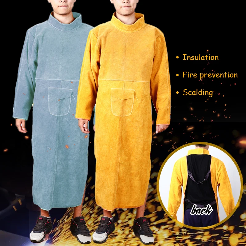 Cowhide Leather Anti-scalding  - Leatherwork Apron のレビューと価格