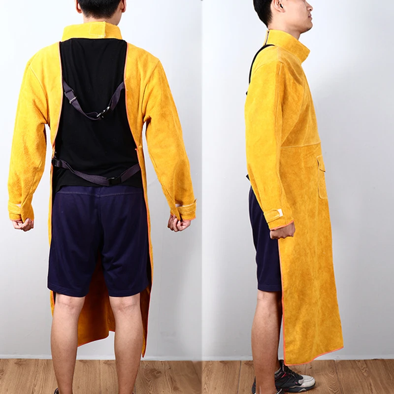 Cowhide Leather Anti-scalding  - Leatherwork Apron のレビューと価格