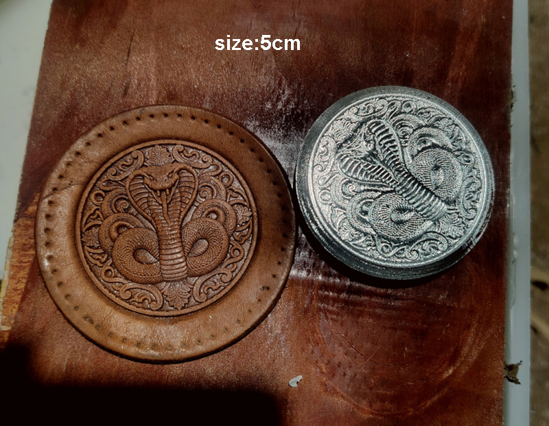 Snake Maidush Pattern Hand-wor - Unique Leather Work のレビューと価格