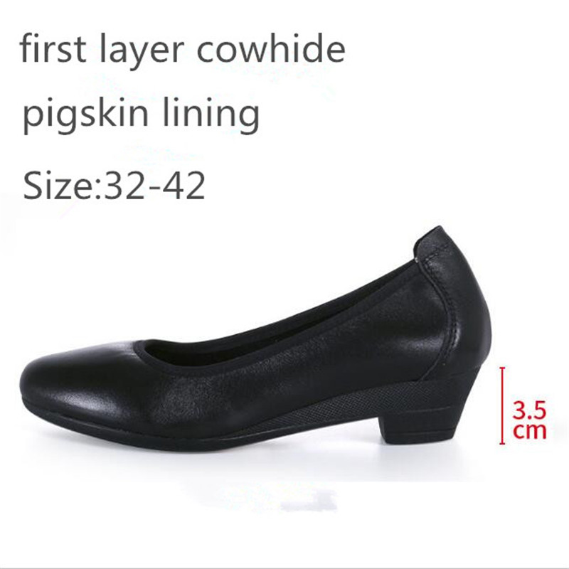 Work Professional Women's Shoe - Leather Work Flats Women のレビューと価格