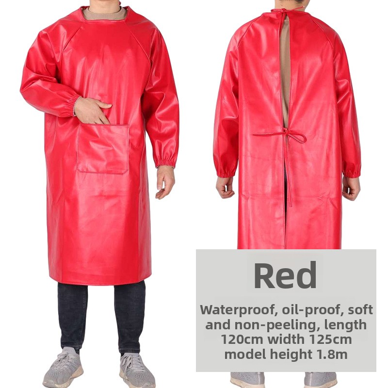 Thickened Wear-Resistant Leath - Leatherwork Apron のレビューと価格
