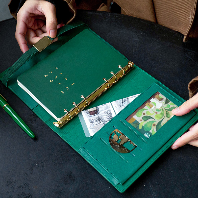 A5 C5 Business affairs High-gr - Leather Work Notebook のレビューと価格