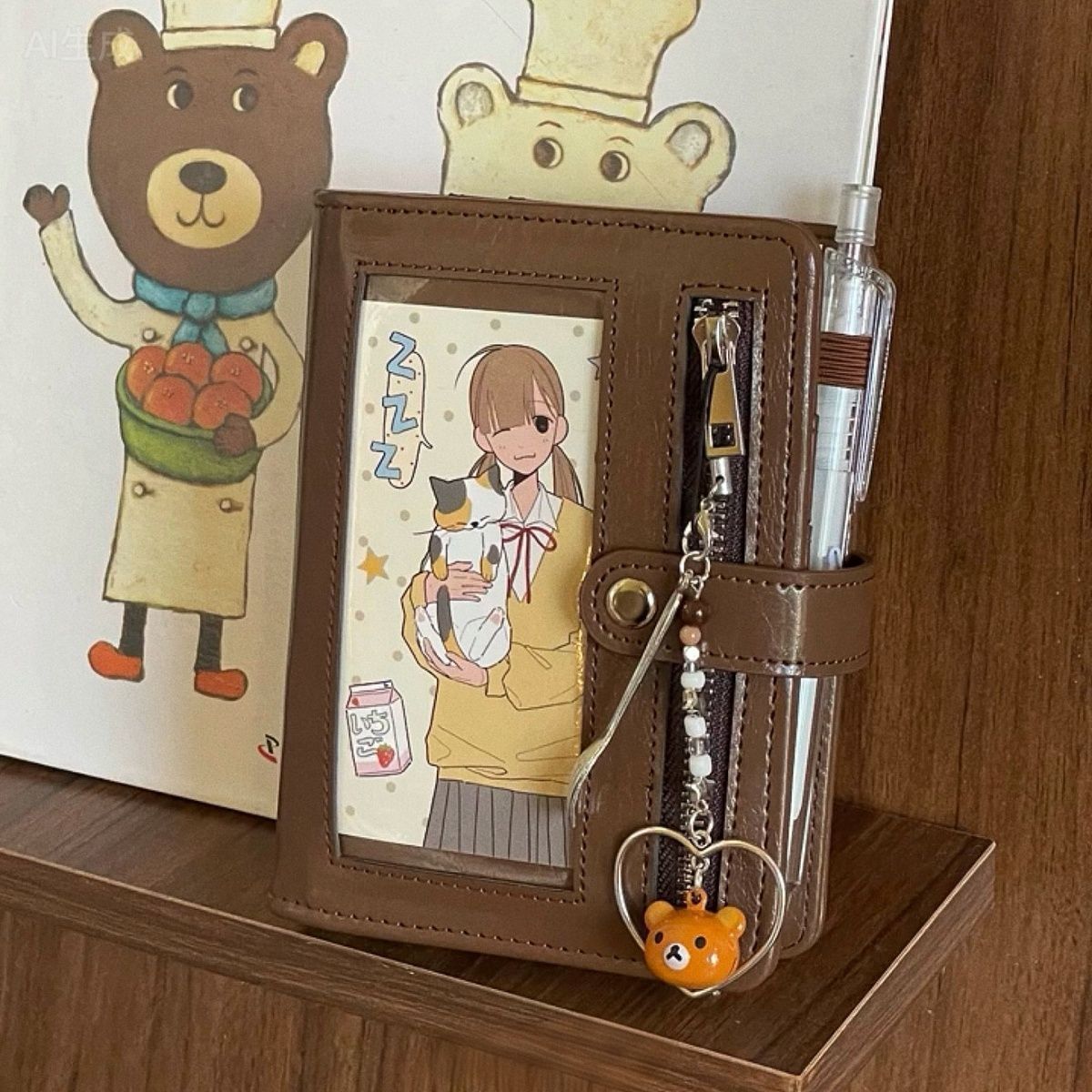 Retro Brown A7 Leather Loose L - Leather Work Notebook のレビューと価格