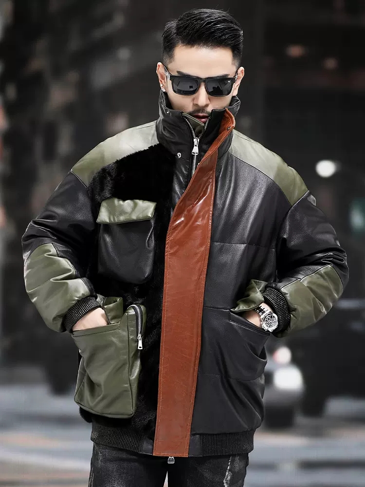 Big Pockets Work Down Jacket M - Leather Work Jacket Mens のレビューと価格