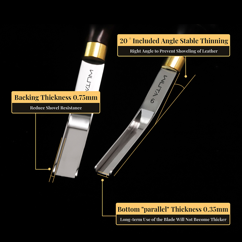 WUTA Wide Edger Skiver Edge Be - Skiver Leather Thin のレビューと価格